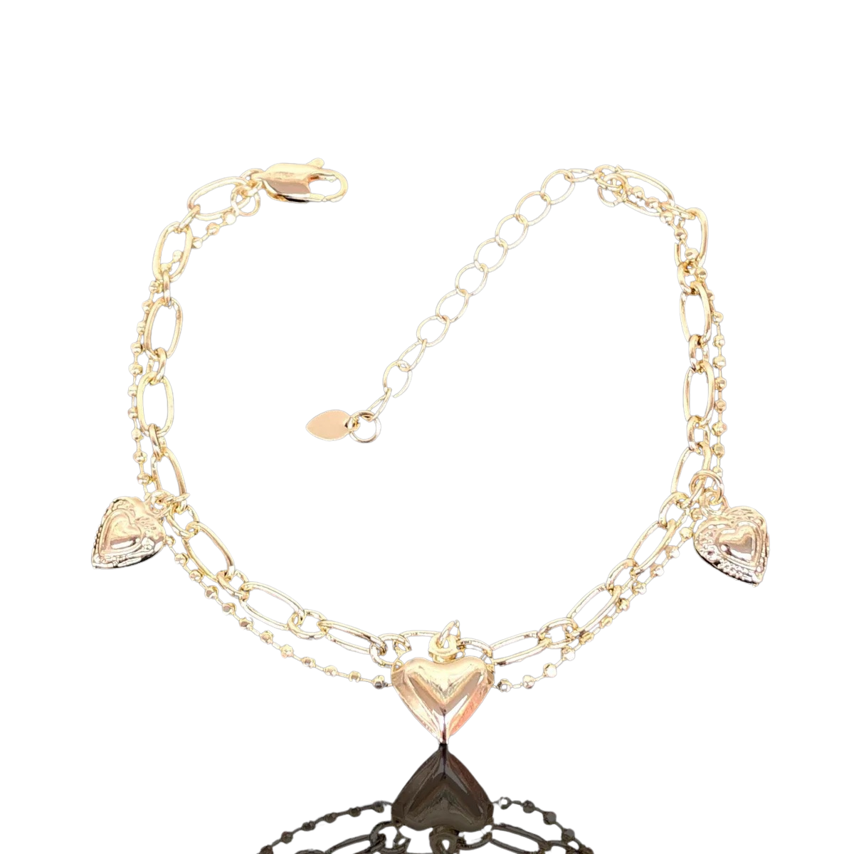 Corazón charm bracelet