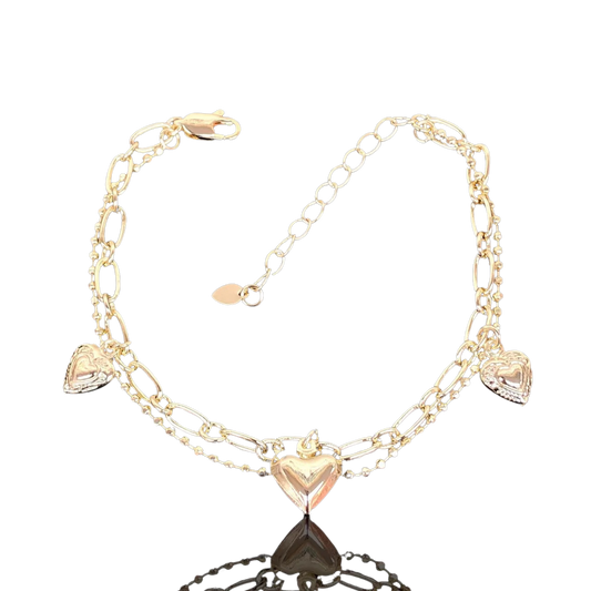 Corazón charm bracelet