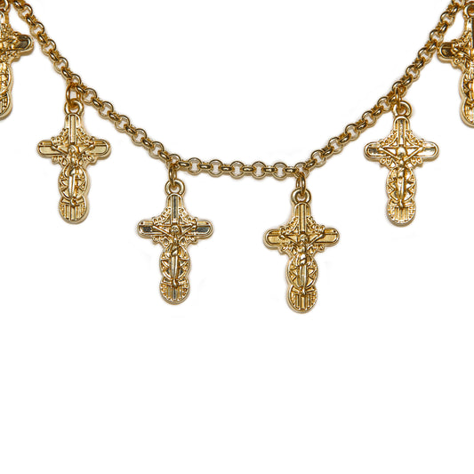 La bendición crucifix bracelet