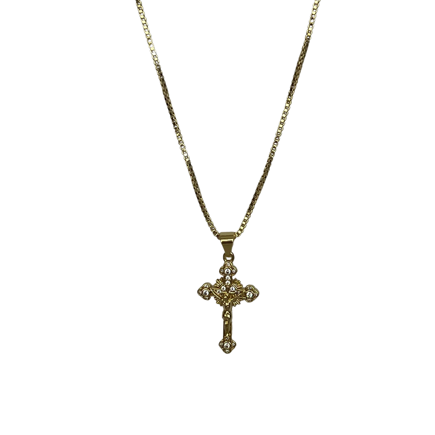 Arabella cross necklace